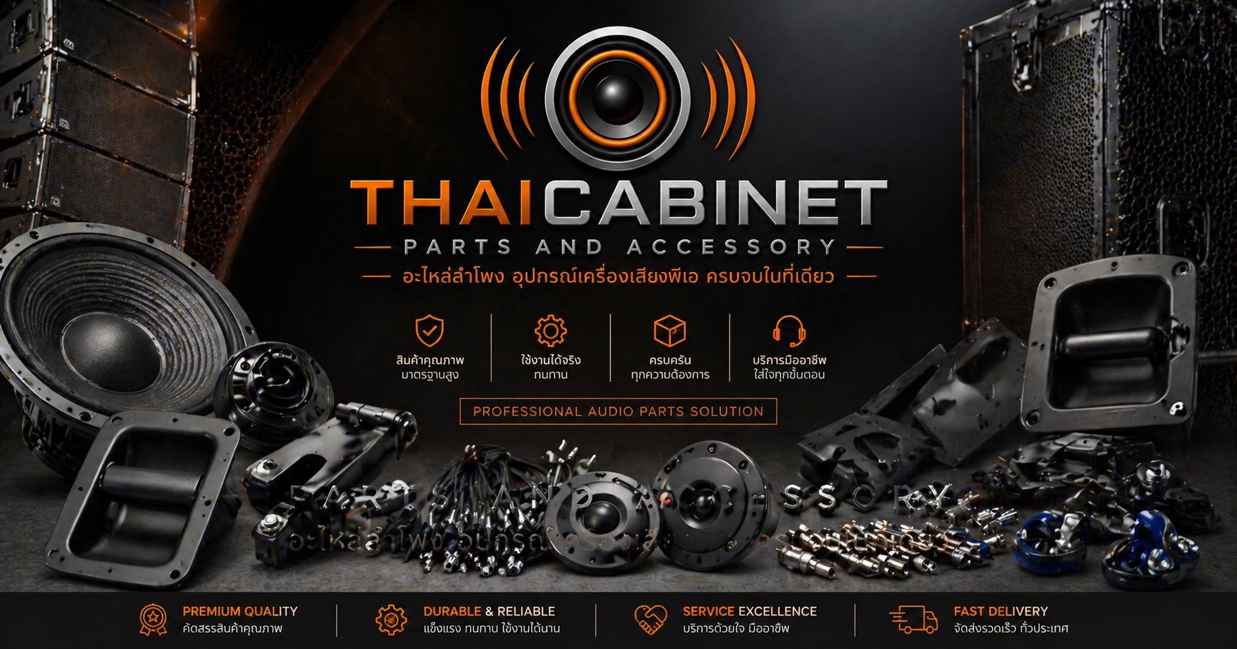 THAICABINET — Professional Audio Parts Solution